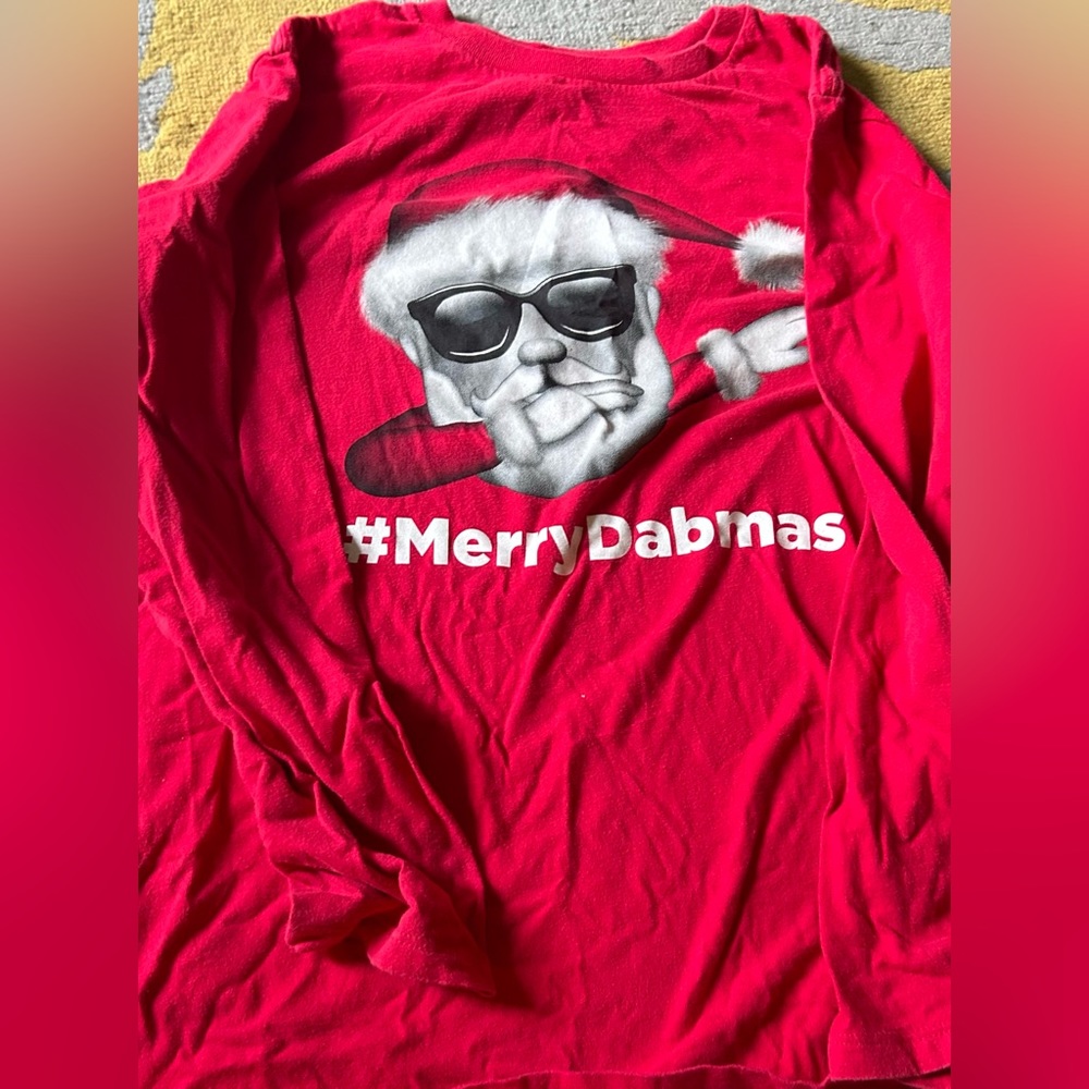 Boys “Merry Dabmas” Long Sleeve Tee